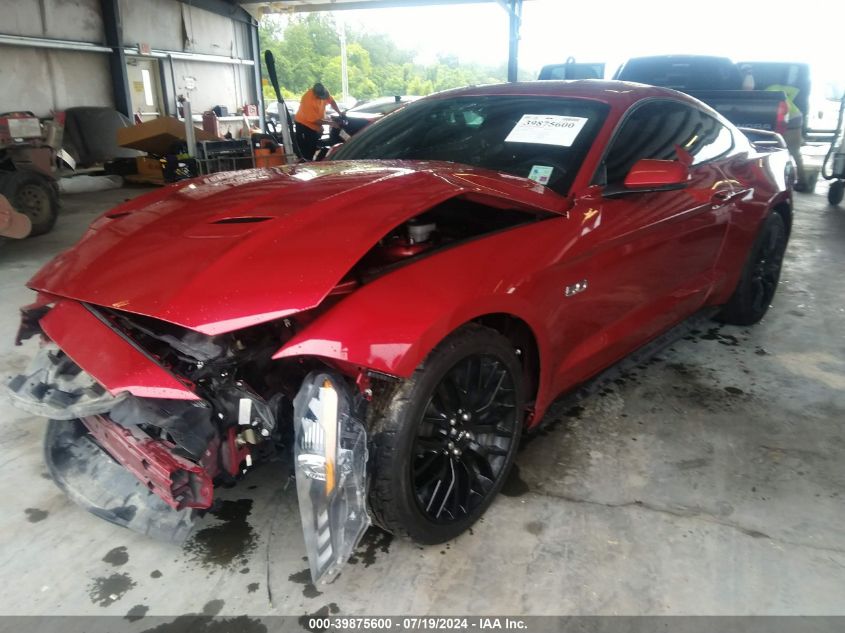 VIN 1FA6P8CF1L5167338 2020 FORD MUSTANG GT PREMIUM FASTBACK