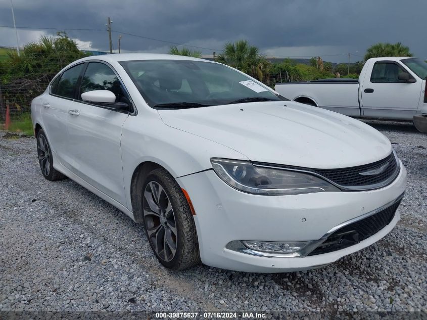 1C3CCCCG3FN509563 | 2015 CHRYSLER 200