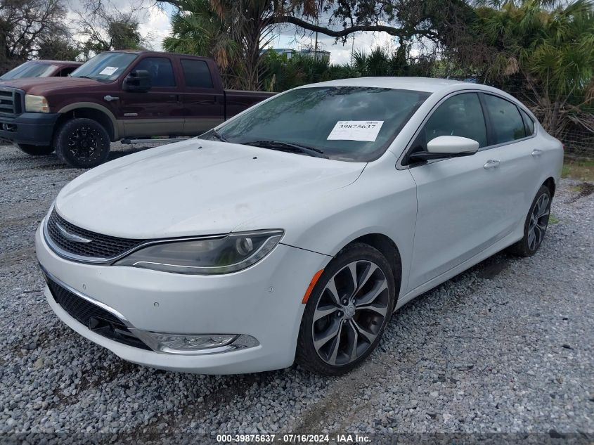 1C3CCCCG3FN509563 | 2015 CHRYSLER 200