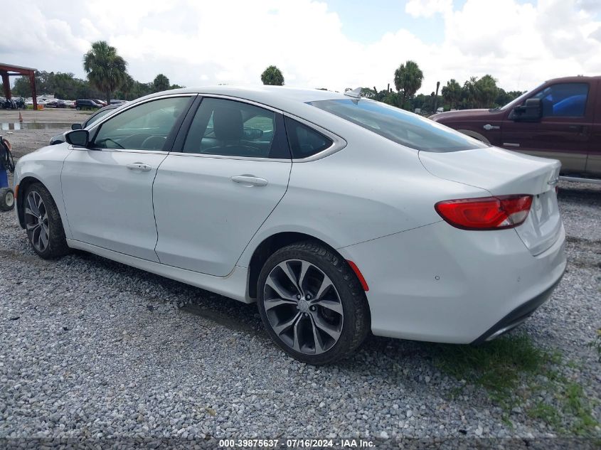 1C3CCCCG3FN509563 | 2015 CHRYSLER 200