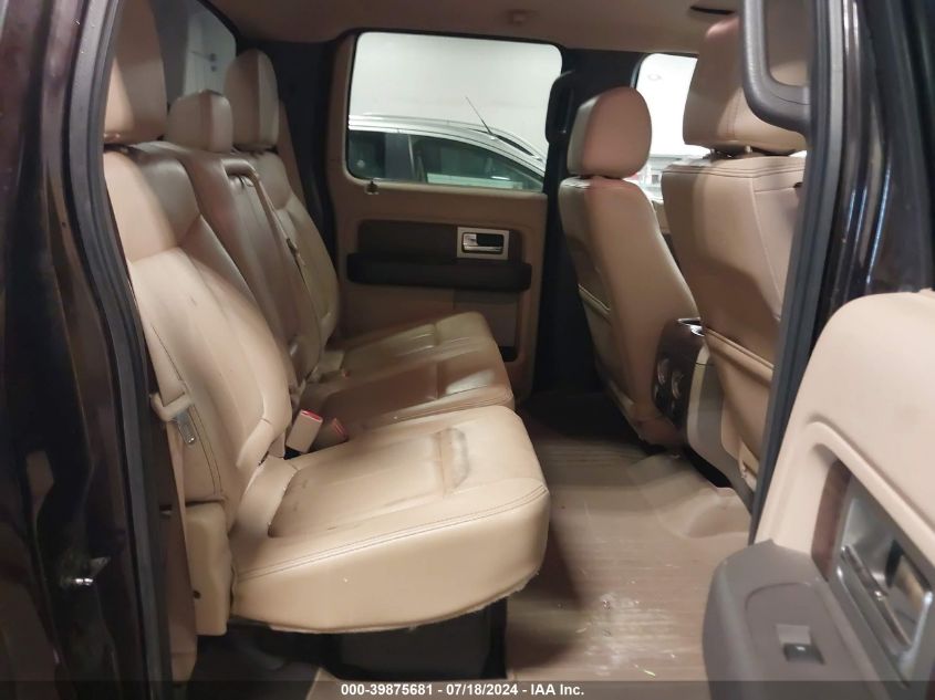 2013 Ford F-150 Lariat VIN: 1FTFW1ET5DKD95790 Lot: 39875681