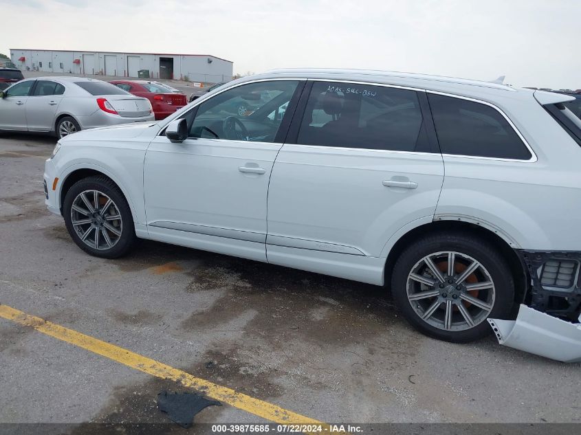 2017 Audi Q7 2.0T Premium VIN: WA1LHAF76HD047094 Lot: 39875685