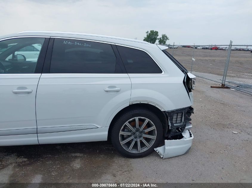 2017 Audi Q7 2.0T Premium VIN: WA1LHAF76HD047094 Lot: 39875685