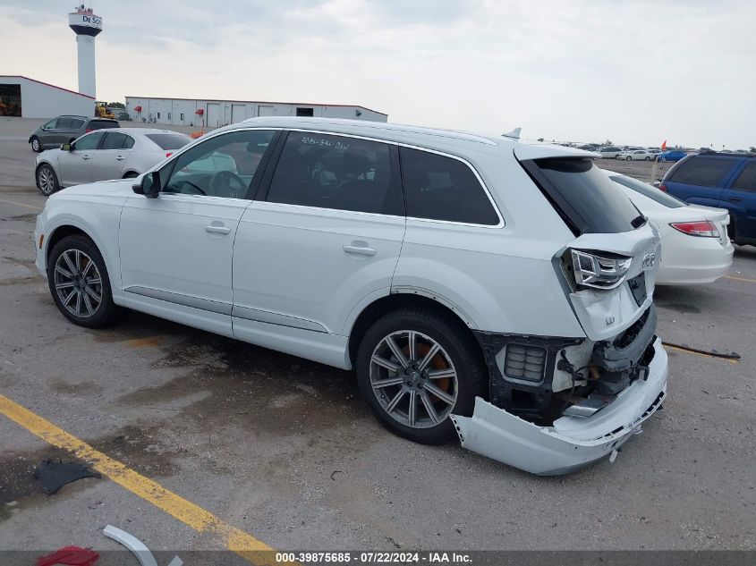 2017 Audi Q7 2.0T Premium VIN: WA1LHAF76HD047094 Lot: 39875685