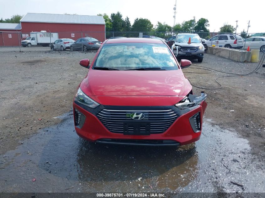 2019 Hyundai Ioniq Hybrid Sel VIN: KMHC75LC2KU105657 Lot: 39875701