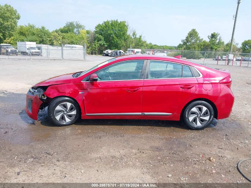 2019 Hyundai Ioniq Hybrid Sel VIN: KMHC75LC2KU105657 Lot: 39875701