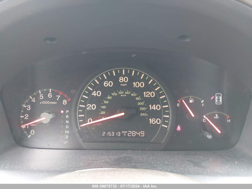 2004 Honda Accord 2.4 Lx VIN: 1HGCM56374A134912 Lot: 39875732