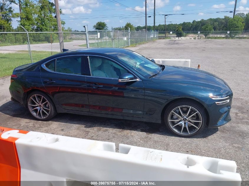 2024 Genesis G70 2.5T Awd VIN: KMTG34SC9RU143511 Lot: 39875755