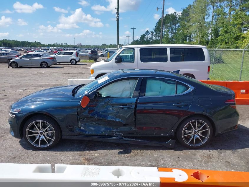 2024 Genesis G70 2.5T Awd VIN: KMTG34SC9RU143511 Lot: 39875755