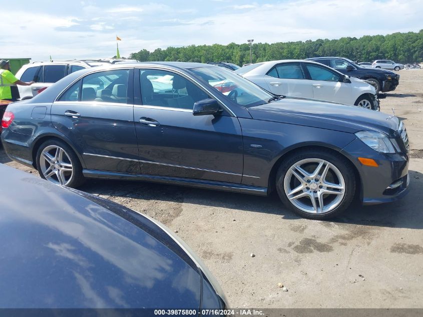 2012 Mercedes-Benz E 350 VIN: WDDHF5KB4CA623994 Lot: 39875800