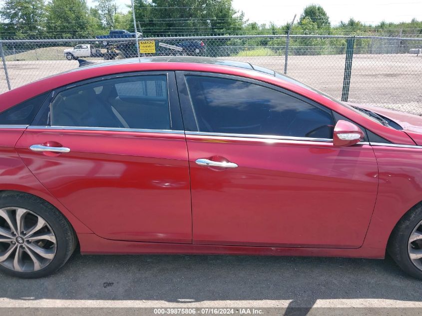 2013 Hyundai Sonata Limited 2.0T VIN: 5NPEC4AB9DH583004 Lot: 39875806