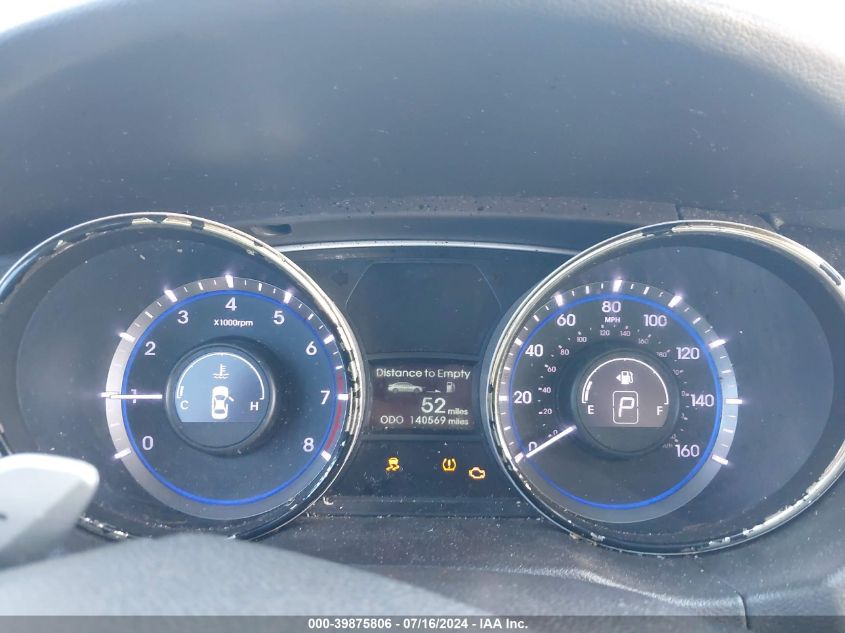 2013 Hyundai Sonata Limited 2.0T VIN: 5NPEC4AB9DH583004 Lot: 39875806