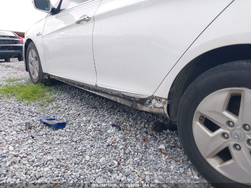 2012 Hyundai Sonata Hybrid VIN: KMHEC4A40CA054267 Lot: 39875809