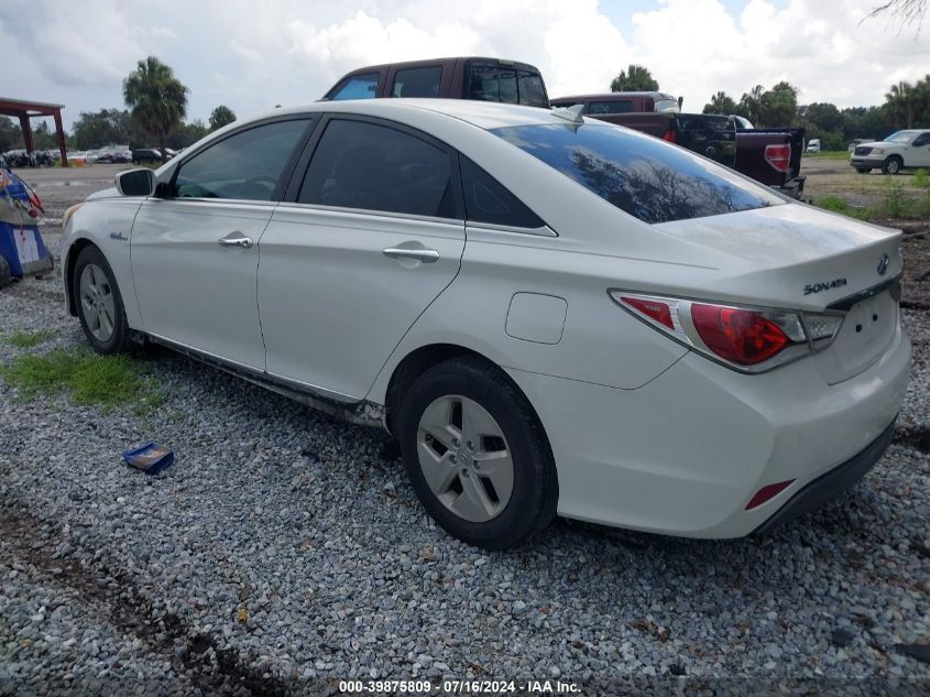 KMHEC4A40CA054267 | 2012 HYUNDAI SONATA HYBRID