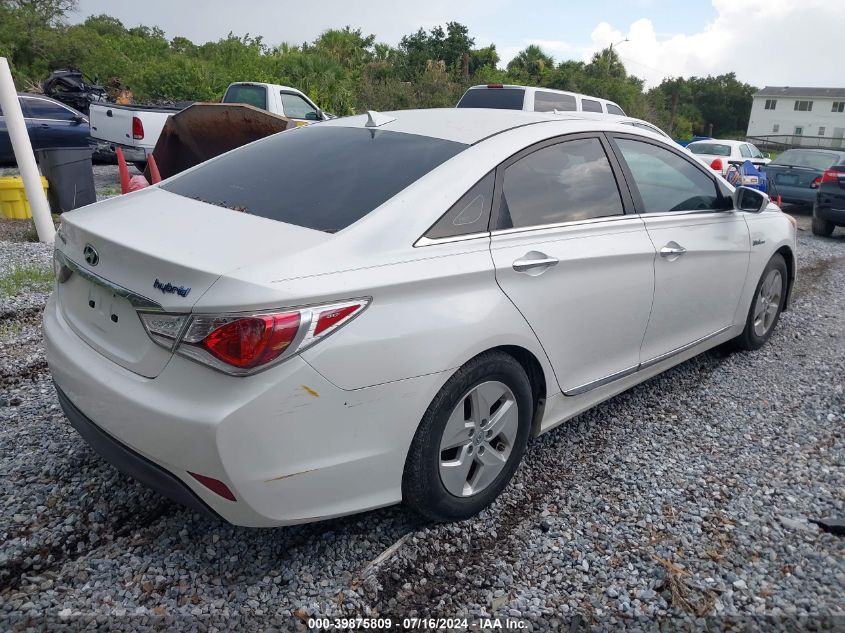 KMHEC4A40CA054267 | 2012 HYUNDAI SONATA HYBRID