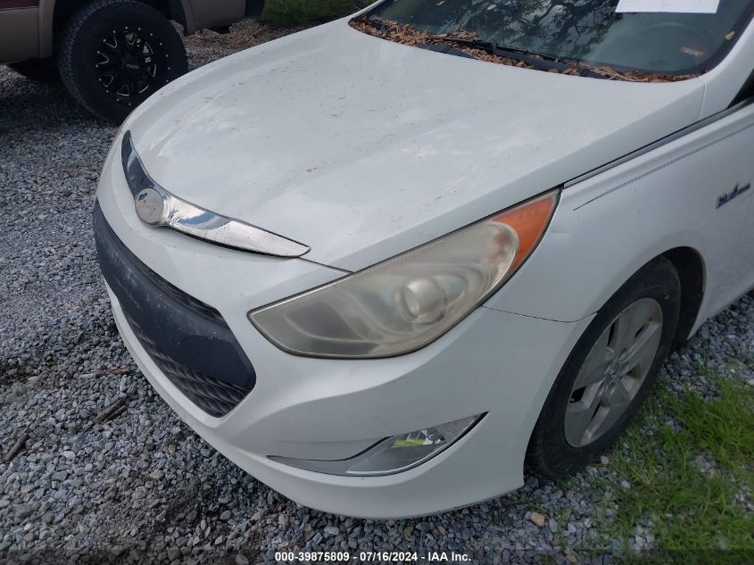 2012 Hyundai Sonata Hybrid VIN: KMHEC4A40CA054267 Lot: 39875809