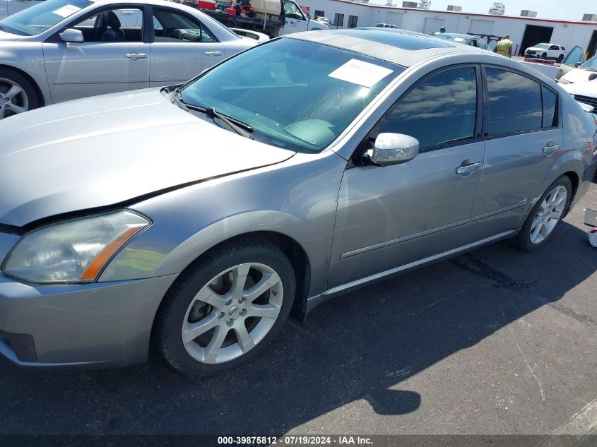 2008 Nissan Maxima 3.5 Se VIN: 1N4BA41E58C819125 Lot: 39875812