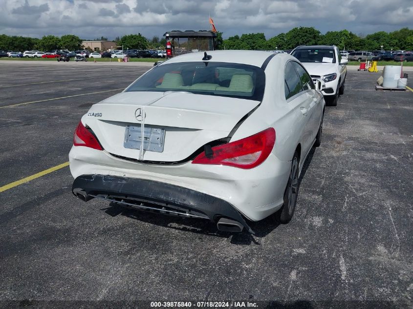 2016 Mercedes-Benz Cla 250 VIN: WDDSJ4EB5GN330842 Lot: 39875840