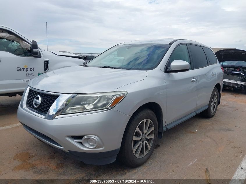 2013 Nissan Pathfinder S VIN: 5N1AR2MN4DC622001 Lot: 39875853