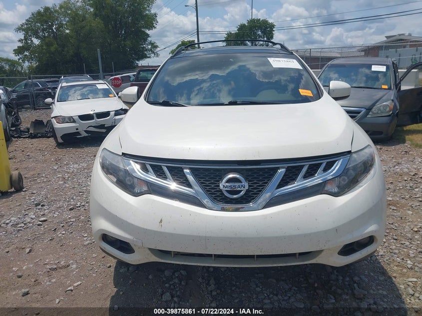 2014 Nissan Murano Le VIN: JN8AV1MWXEW531696 Lot: 39875861