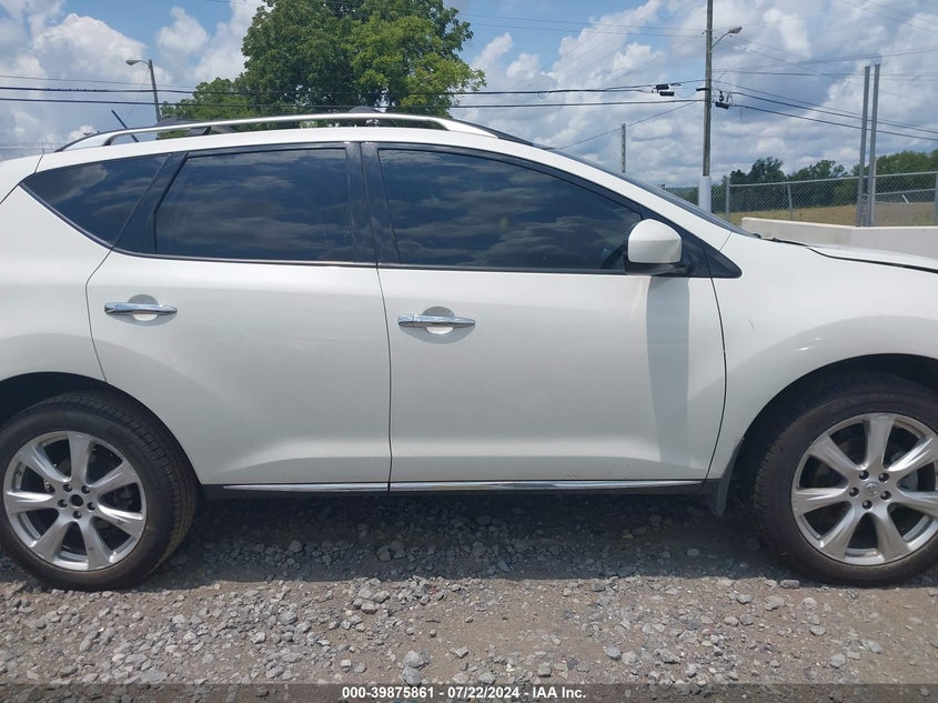 2014 Nissan Murano Le VIN: JN8AV1MWXEW531696 Lot: 39875861