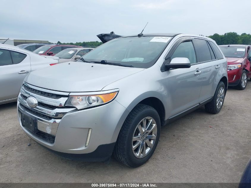 2013 Ford Edge Sel VIN: 2FMDK3JC1DBB51659 Lot: 39875894