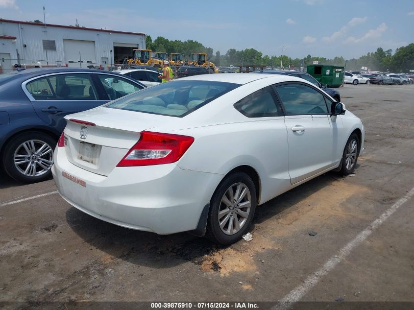 2012 Honda Civic Ex VIN: 2HGFG3B84CH545775 Lot: 39875910