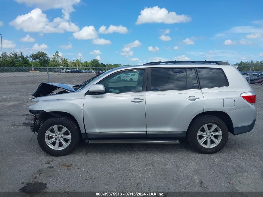 2012 Toyota Highlander VIN: 5TDZA3EH7CS024981 Lot: 39875913