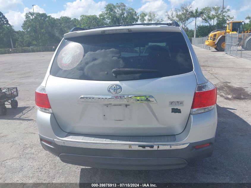 2012 Toyota Highlander VIN: 5TDZA3EH7CS024981 Lot: 39875913