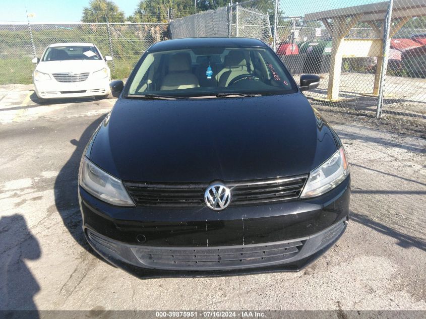 2012 Volkswagen Jetta Se VIN: 3VWDX7AJ8CM324728 Lot: 39875951