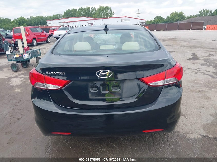 2012 Hyundai Elantra Gls VIN: 5NPDH4AE4CH102517 Lot: 39875958