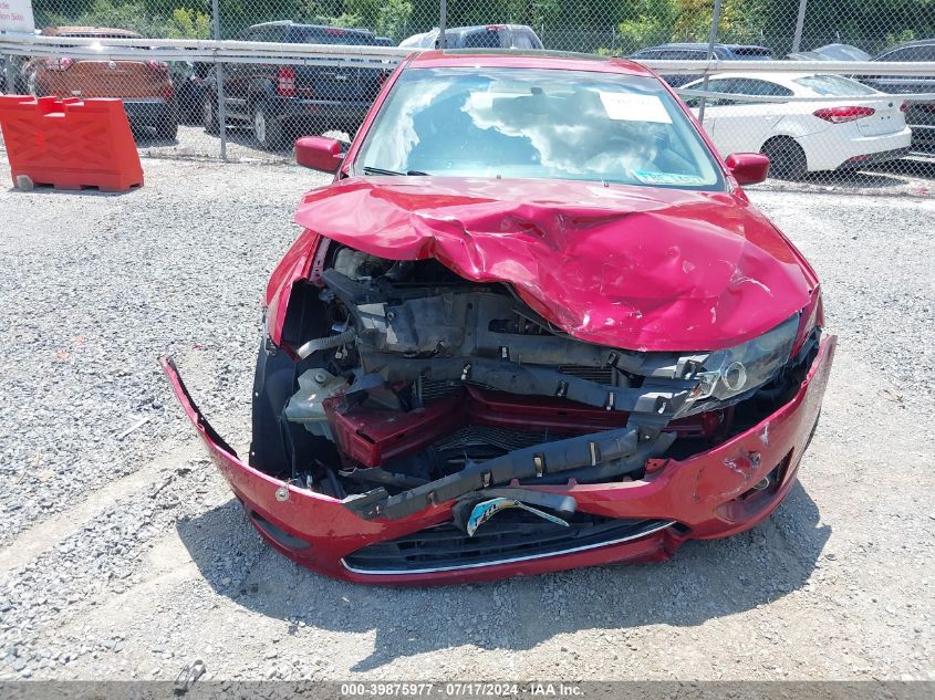 2010 Ford Fusion Se VIN: 3FAHP0HA8AR187345 Lot: 39875977