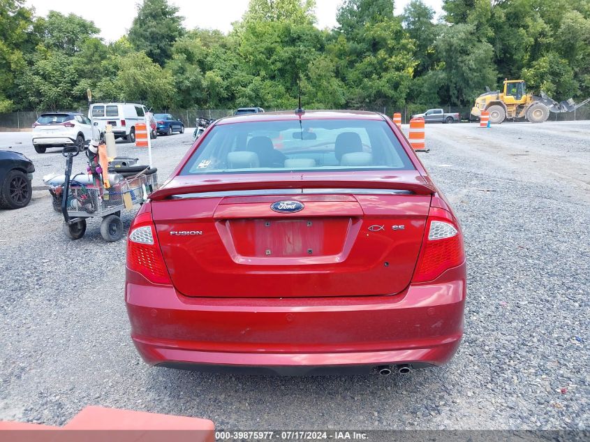 2010 Ford Fusion Se VIN: 3FAHP0HA8AR187345 Lot: 39875977