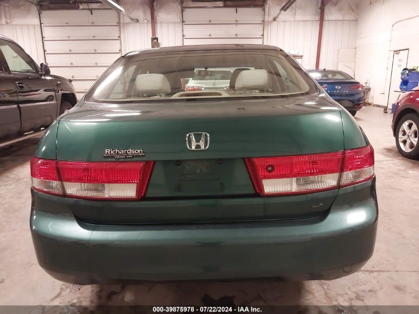 2003 Honda Accord 2.4 Lx VIN: 3HGCM56373G700695 Lot: 39875978