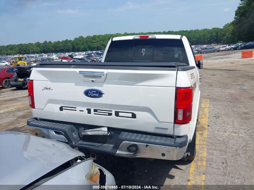 2018 Ford F-150 Lariat VIN: 1FTEW1EP6JFA75302 Lot: 39875985