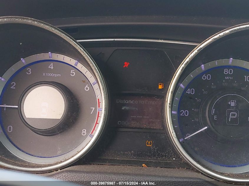 2011 Hyundai Sonata Gls VIN: 5NPEB4AC7BH016234 Lot: 39875987