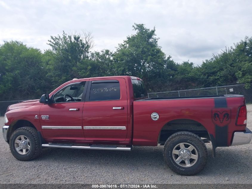 2012 Ram 2500 Slt VIN: 3C6UD5DL2CG337235 Lot: 39876016