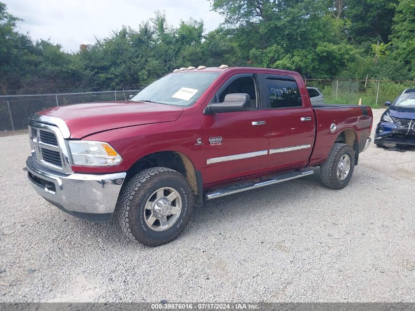 2012 Ram 2500 Slt VIN: 3C6UD5DL2CG337235 Lot: 39876016