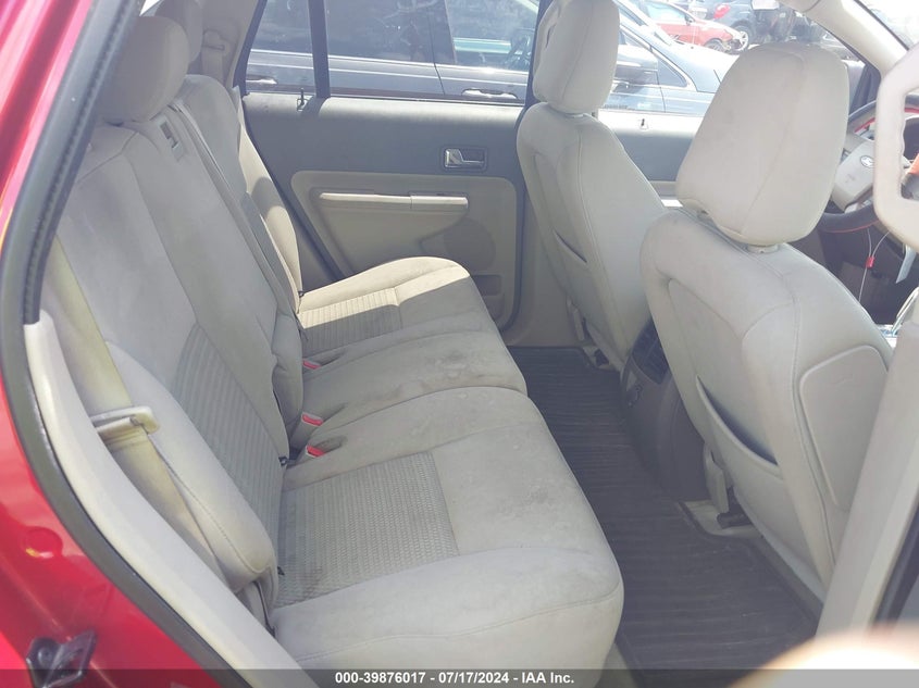 2010 Ford Edge Se VIN: 2FMDK3GC5ABB51487 Lot: 39876017