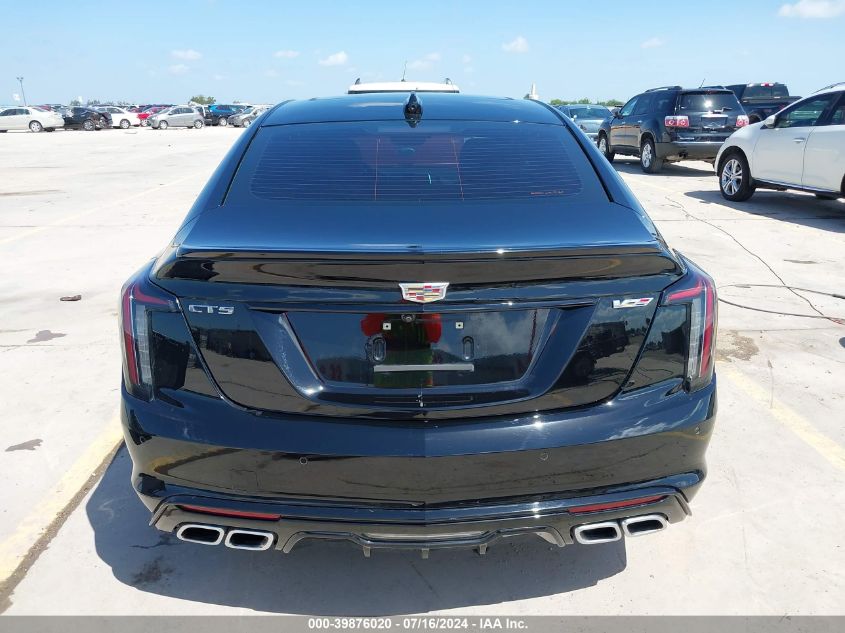 2021 Cadillac Ct5 V-Series VIN: 1G6DR5RW6M0128344 Lot: 39876020