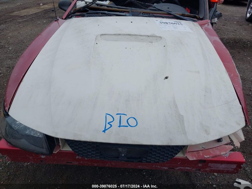 2002 Ford Mustang VIN: 1FAFP40492F150128 Lot: 39876025