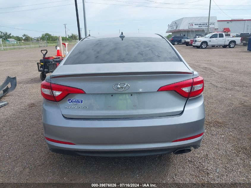 2015 HYUNDAI SONATA SE - 5NPF24AF6FH135702