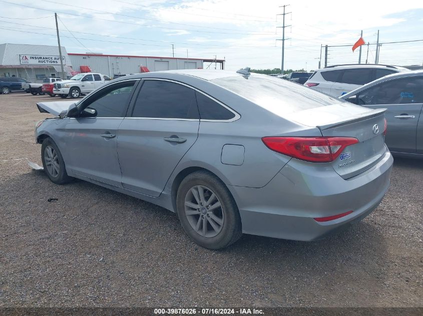 2015 HYUNDAI SONATA SE - 5NPF24AF6FH135702