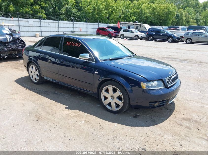 2005 Audi S4 4.2 VIN: WAUPL68E45A097999 Lot: 39876027