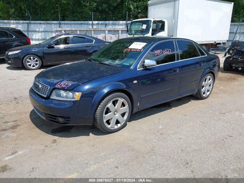 2005 Audi S4 4.2 VIN: WAUPL68E45A097999 Lot: 39876027