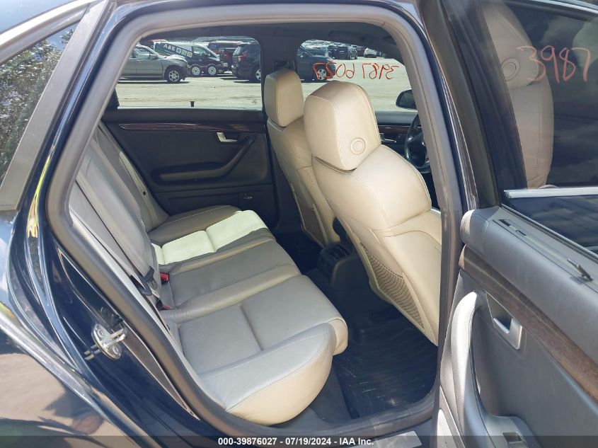 2005 Audi S4 4.2 VIN: WAUPL68E45A097999 Lot: 39876027