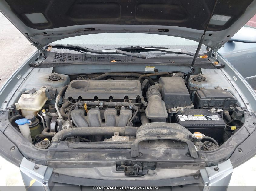 5NPET46C59H573398 2009 Hyundai Sonata Gls