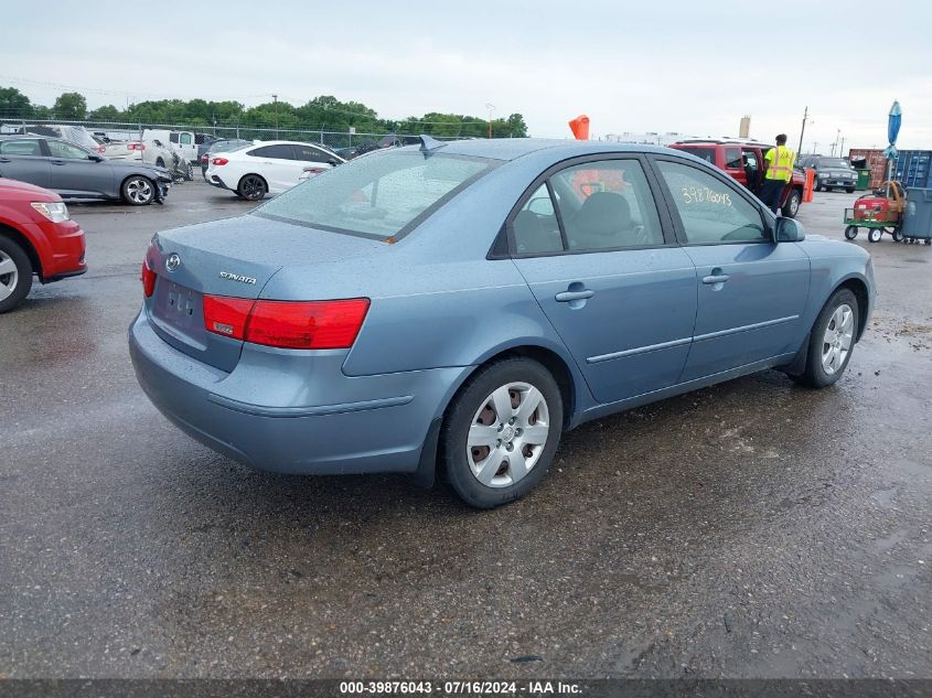 2009 Hyundai Sonata Gls VIN: 5NPET46C59H573398 Lot: 39876043