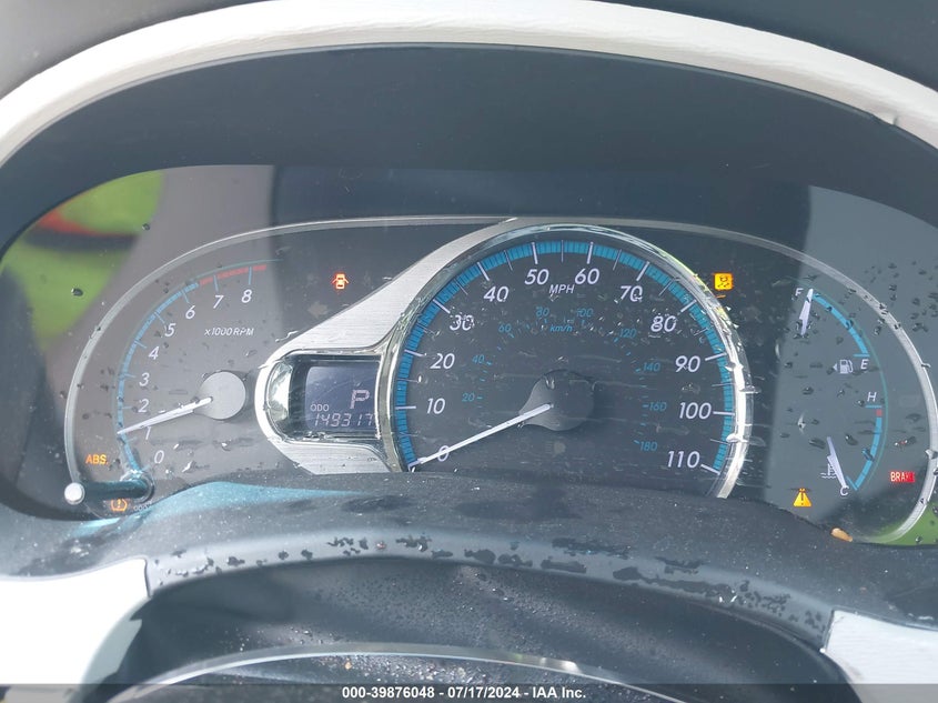 2012 Toyota Sienna Xle V6 8 Passenger VIN: 5TDYK3DC0CS203443 Lot: 39876048