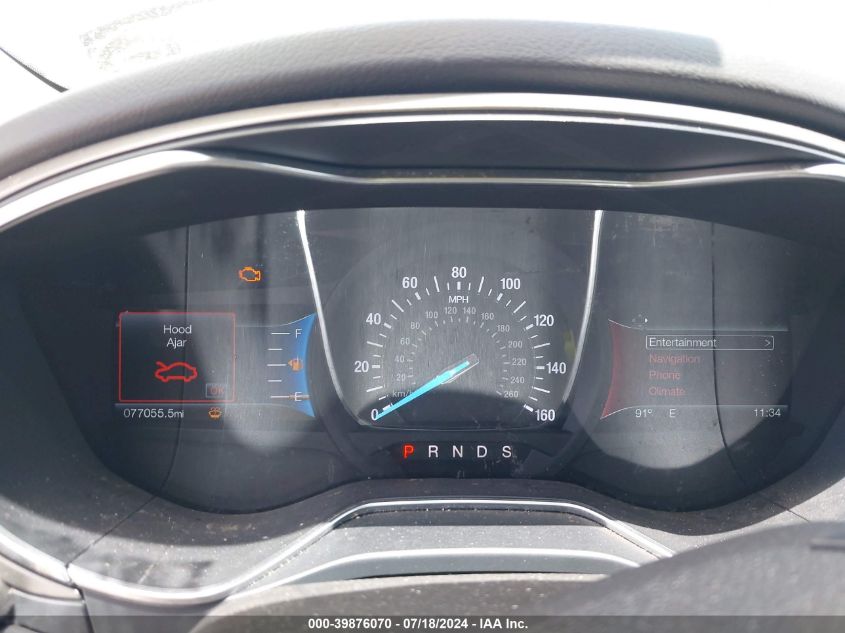 2015 Ford Fusion Se VIN: 3FA6P0HD2FR195904 Lot: 39876070